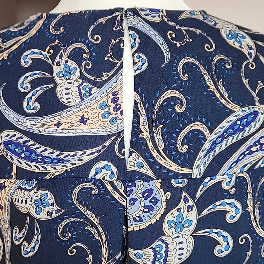 ZARA Long Balloon Sleeves Dress - Picture 8 of 11
